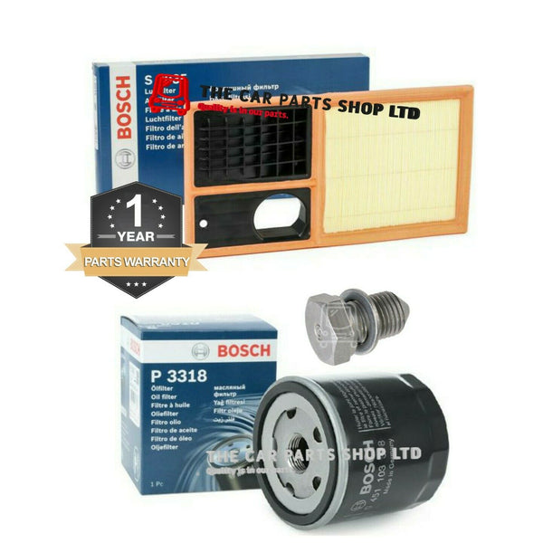 FOR SKODA OCTAVIA 1.4 MK2 04-14 BOSCH REPLACEMENT SERVICE FILTERS AIR OIL FILTER