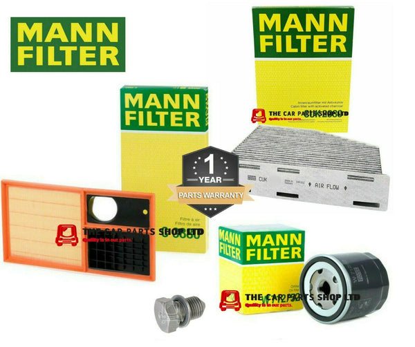 FOR SKODA OCTAVIA 1.4 MK2 2004> MANN-FILTER SERVICE FILTERS KIT 3 FILTERS NEW
