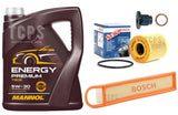 FITS MINI COOPER 1.6 PETROL 06-14 BOSCH SERVICE KIT 5L OIL + AIR OIL FILTER NEW