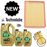 SERVICE KIT FOR VW TRANSPORTER MK5 1.9 TDI 03-09 5W30 7L 5W30 + AIR OIL FILTER