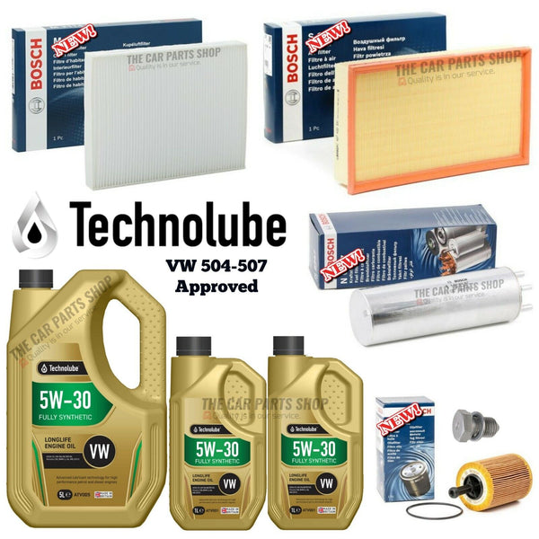 FULL BOSCH SERVICE KIT TO FIT VW TRANSPORTER MK5 1.9 TDI 03-09