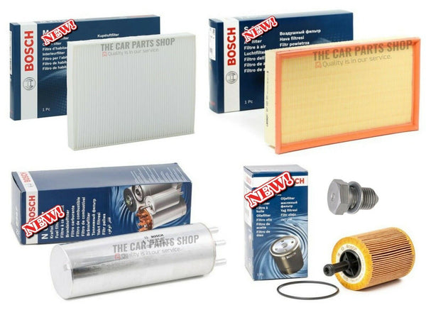 TO FIT VW TRANSPORTER MK5 1.9 TDI 2003> FULL BOSCH SERVICE FILTERS KIT NEW