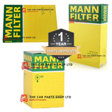 MANN-FILTER REPLACEMENT FILTER KIT FOR HONDA JAZZ 1.3 PETROL 2013> 3 FILTERS NEW