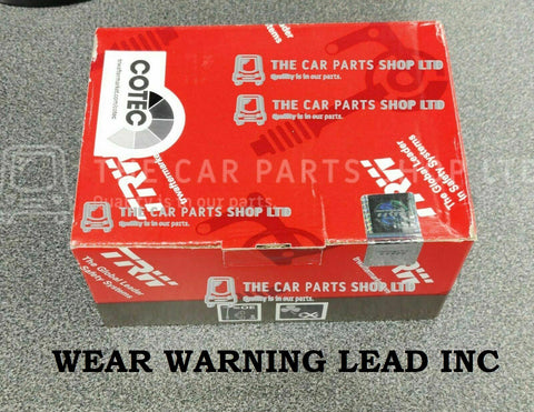 FITS MINI COOPER 1.6 R50 2001-2007 TRW FRONT BRAKE PADS AND WEAR SENSOR NEW