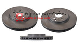 FOR MERCEDES C-CLASS 2005-2007 FRONT DISCS PAIR