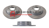 FOR CHRYSLER CROSSFIRE 3.2 FRONT DISCS PAIR 2003-2008