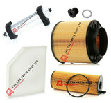 FOR AUDI A5 3.0 TDI COUPE 2007-11 SERVICE FILTERS KIT FULL KIT + DRAIN PLUG NEW