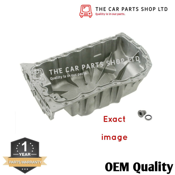 OE QUALITY OIL SUMP WITH OIL DRAIN PLUG AND WASHER FOR SMART FORTWO 453 2015>