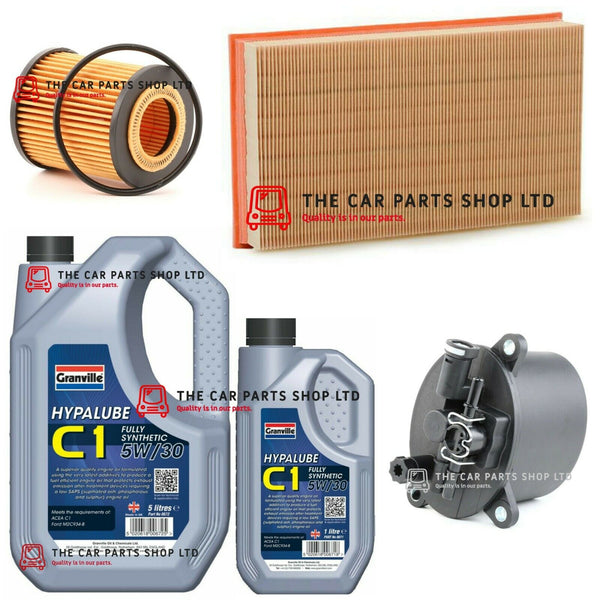 FOR JAGUAR XF X250 SERVICE KIT 6L GRANVILLE C1 OIL & OIL AIR FUEL FILTER KIT NEW