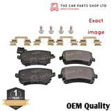 FOR AUDI S8 5.2L QUATTRO OE QUALITY REAR AXLE BRAKE PADS WITH SENSOR NEW