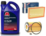 Bosch service kit Fits Volkswagen Passat B8 3G (2014-) With 5 litres Millers oil