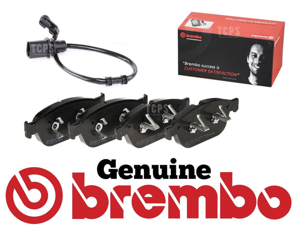 GENUINE BREMBO FRONT BRAKE PADS SET AND SENSOR TO FIT AUDI SQ5 MK1 3.0 TDI