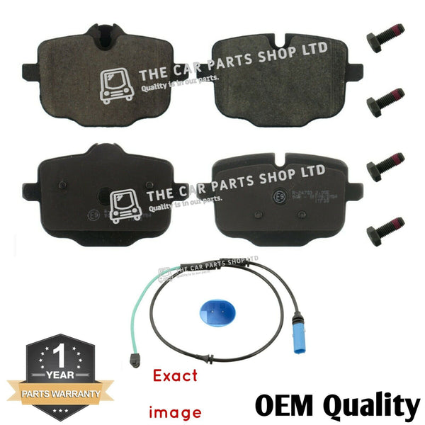 FOR BMW 530D G30 G31 2017-2020 OE QUALITY REAR BRAKE PADS & WEAR SENSOR LEAD