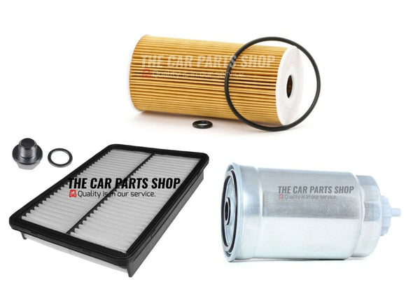 FOR HYUNDAI SANTA FE 2.2 CRDI 2005> SERVICE FILTER KIT OIL AIR FUEL FILTER KIT