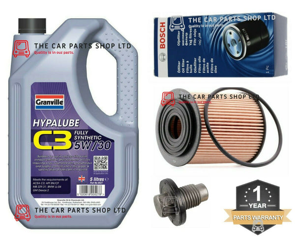 FOR MINI 1.6 ONE SEVEN R50 01-07 BOSCH SERVICE KIT 5L ENGINE OIL & BOSCH FILTER