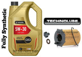 TO FIT VAUXHALL GRANDLAND X 1.6 TURBO SERVICE KIT OIL FILTER AND 5W30 ENGINE OIL