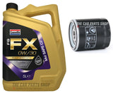 FOR TOYOTA PROACE 2.0 DIESEL 2016> SERVICE KIT 5L 0W30 OIL + OIL FILTER NEW