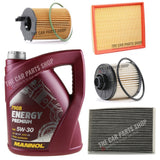 TO FIT VAUXHALL CROSSLAND X (P17) FULL SERVICE KIT ENGINE OIL AND FILTERS
