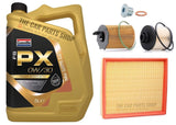 FOR VAUXHALL CROSSLAND X 1.6 TURBO D 2017> SERVICE KIT 5L OIL & FUEL OIL AIR
