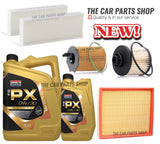 FOR PEUGEOT EXPERT 1.6 HDI 2016> SERVICE KIT 6L 0W30 OIL & OIL AIR CABIN FUEL
