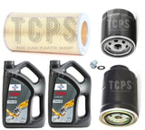 FOR TOYOTA HIACE 2.5 4WD 01-05 SERVICE KIT 10L 10W40 OIL + AIR OIL FUEL NEW