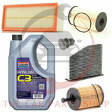 TO FIT VW CADDY DIESEL 2015> FULL REPLACEMENT SERVICE KIT WITH GRANVILLE 5W30