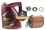 TO FIT PEUGEOT PARTNER COMBI ORIGIN 1360CC TU3JP SERVICE KIT 5L OIL & OIL FILTER