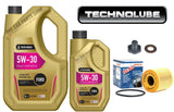 FOR FORD MONDEO MK4 2.2 TITANIUM BOSCH SERVICE KIT ENGINE OIL 6L & BOSCH FILTER