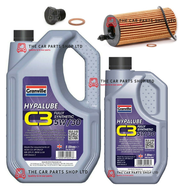OIL CHANGE SERVICE KIT TO FIT BMW 4 SERIES 420D M-SPORT WITH DRAIN PLUG NEW