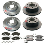 FOR CITROEN JUMPER HDI FRONT & REAR BRAKE DISCS AND BRAKE PADS NEW OE QUALITY