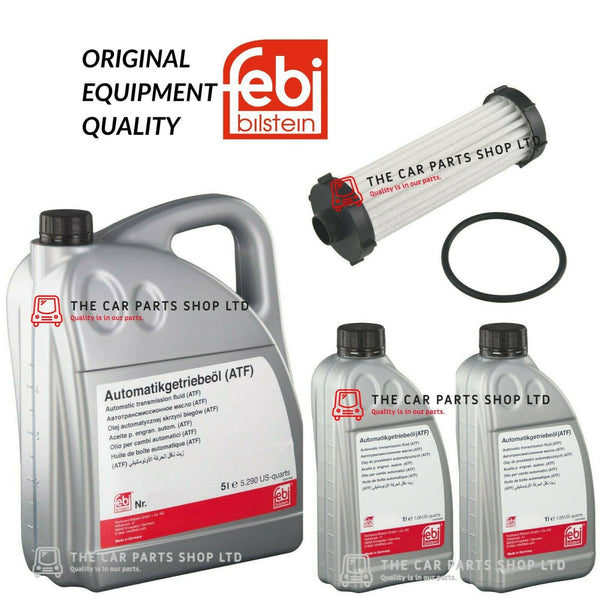 FITS FORD S-MAX AUTO TRANSMISSION SERVICE KIT 7L ATF FLUID & OE QUALITY FILTER