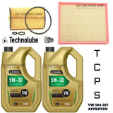 TO FIT VW CRAFTER 2.0 TDI SERVICE KIT 10L 507 + SUMP PLUG + AIR & OIL FILTER
