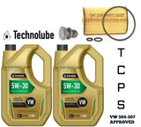 TO FIT VW CRAFTER 2.0 TDI SERVICE KIT 10L 507 + OIL FILTER + SUMP PLUG