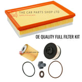 FITS PEUGEOT 208 1.5 2018-2021 SERVICE FILTERS 3 FILTERS - AIR FUEL OIL & PLUG