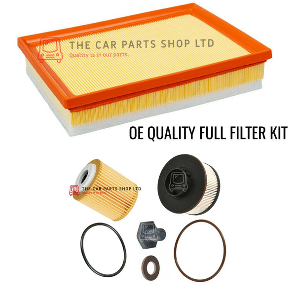 FITS PEUGEOT 208 1.5 2018-2021 SERVICE FILTERS 3 FILTERS - AIR FUEL OIL & PLUG