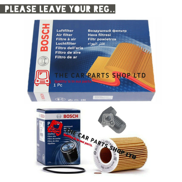 BOSCH SERVICE FILTERS KIT FOR BMW Z4 2.5i E85 PETROL AIR AND OIL FILTER IN BOSCH