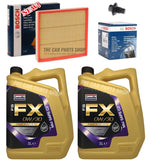 FOR FORD TURNEO 310 TITANIUM TDCI BOSCH SERVICE KIT 10L & AIR OIL FILTER + PLUG