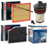 FOR FORD TURNEO 310 TITANIUM TDCI BOSCH SERVICE FILTERS KIT FULL KIT BOSCH