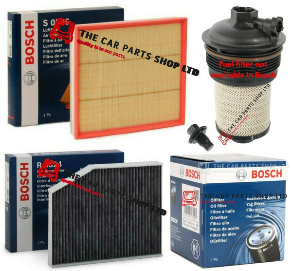 FOR FORD TURNEO 310 TITANIUM TDCI BOSCH SERVICE FILTERS KIT FULL KIT BOSCH