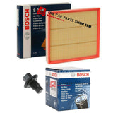 FOR FORD TURNEO 310 TITANIUM TDCI BOSCH SERVICE FILTERS KIT OIL AND AIR FILTER