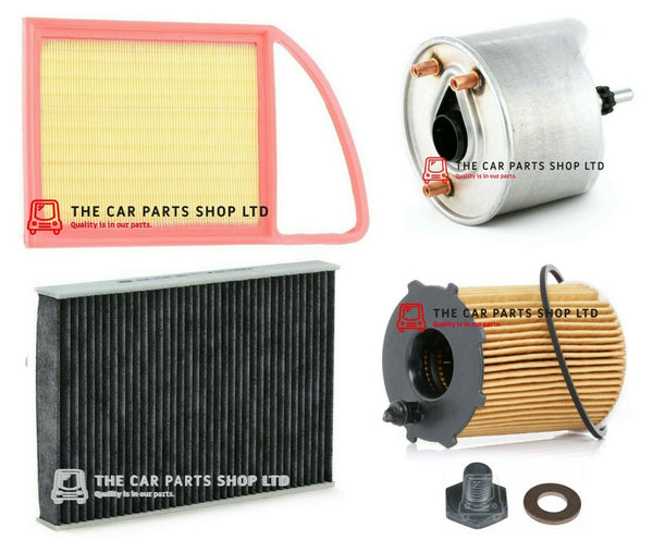 FOR PEUGEOT 508 1.6 E-HDI 2012> FULL SERVICE FILTERS KIT FULL KIT WITH PLUG NEW