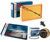 FOR FORD TRANSIT 2.4 TDDI BOSCH SERVICE FILTER KIT POLLEN OIL AND AIR FILTER KIT