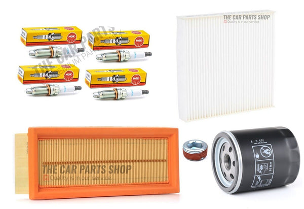FOR FIAT 500 S 1.2 2007-2019 SERVICE FILTERS KIT FULL FILTERS KIT & SUMP PLUG