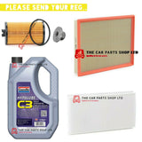 SERVICE KIT FOR VAUXHALL VECTRA 1.8 MK2 5L GRANVILLE OIL + OIL AIR POLLEN NEW
