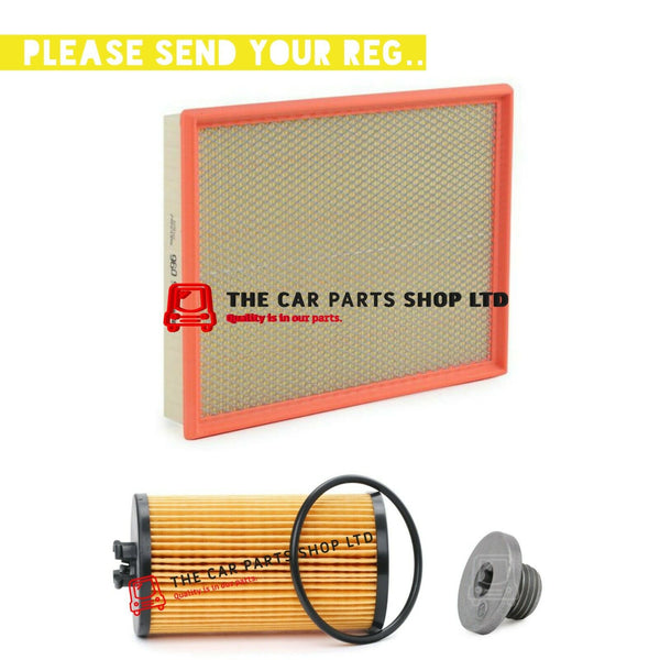 SERVICE FILTERS KIT TO FIT VAUXHALL VECTRA 1.8 MK2 OIL FILTER AIR FILTER & PLUG