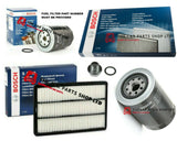 FOR MITSUBISHI SHOGUN 3.2 99-07 FULL BOSCH SERVICE FILTER KIT ALL FILTERS OE