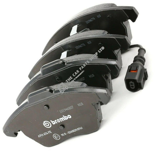 GENUINE BREMBO BRAKE PADS FOR VW GOLF SPORT MK5 TSI 1K1 - SENSOR ATTACHED