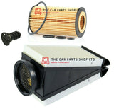 FOR MERCEDES C-CLASS C220D W205 SERVICE KIT OIL AND AIR FILTER KIT & DRAIN PLUG