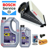 FITS MERCEDES C-CLASS C220D 14-18 BOSCH SERVICE KIT 6L 5W30 & BOSCH AIR + OIL