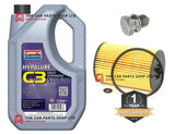 FOR VW PASSAT SE BUSINESS TDI B8 MK7 SERVICE KIT 5L OIL AND OIL FILTER KIT